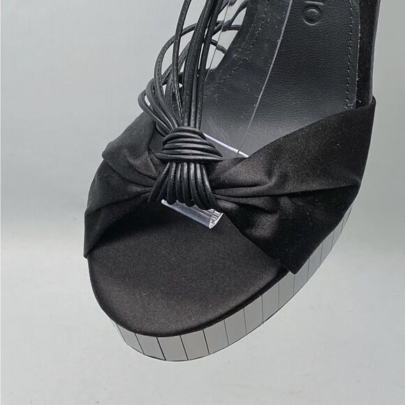 Ferragamo Sabina Mirror Platform High Heel Sandals size 8 - Picture 10 of 16